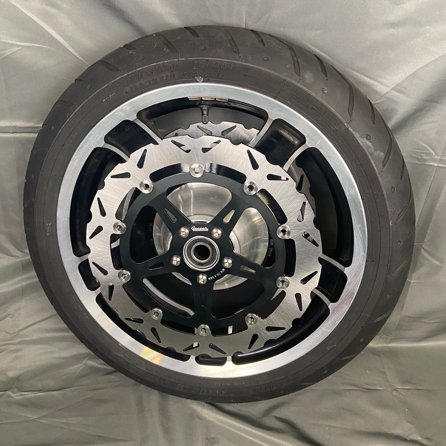 13-inch 5-Bolt Hub Floating Brake Rotor for inverted forks with RADIAL calipers only - PLEASE EMAIL FOR ORDERS!!!