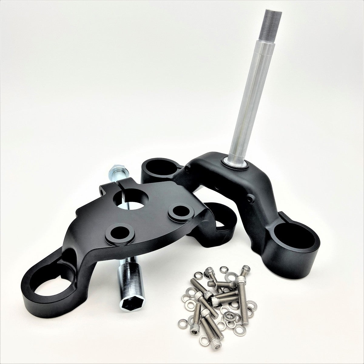 50-54 2-inch drop Triple-Trees for Harley Performance Baggers
