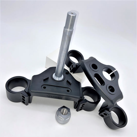 2" drop triple trees for 2022-later Lowrider S/ST - available for 50-55 and OEM inverted forks