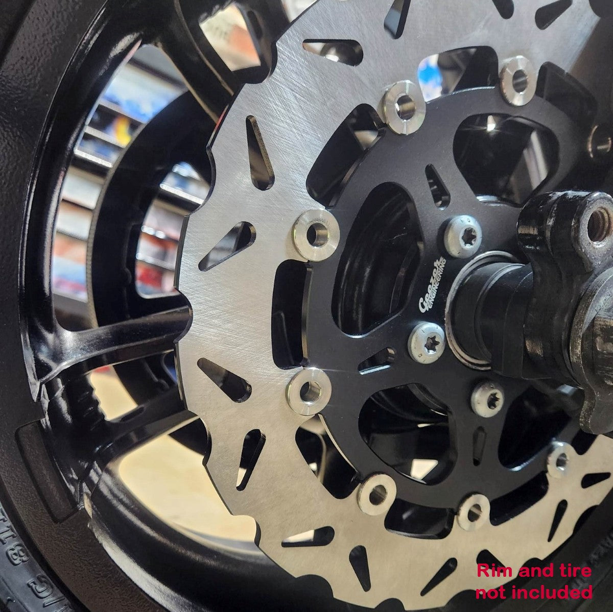 GeezerEngineering Brake Rotor 11.8" - 5-Bolt Hub (rear installed)