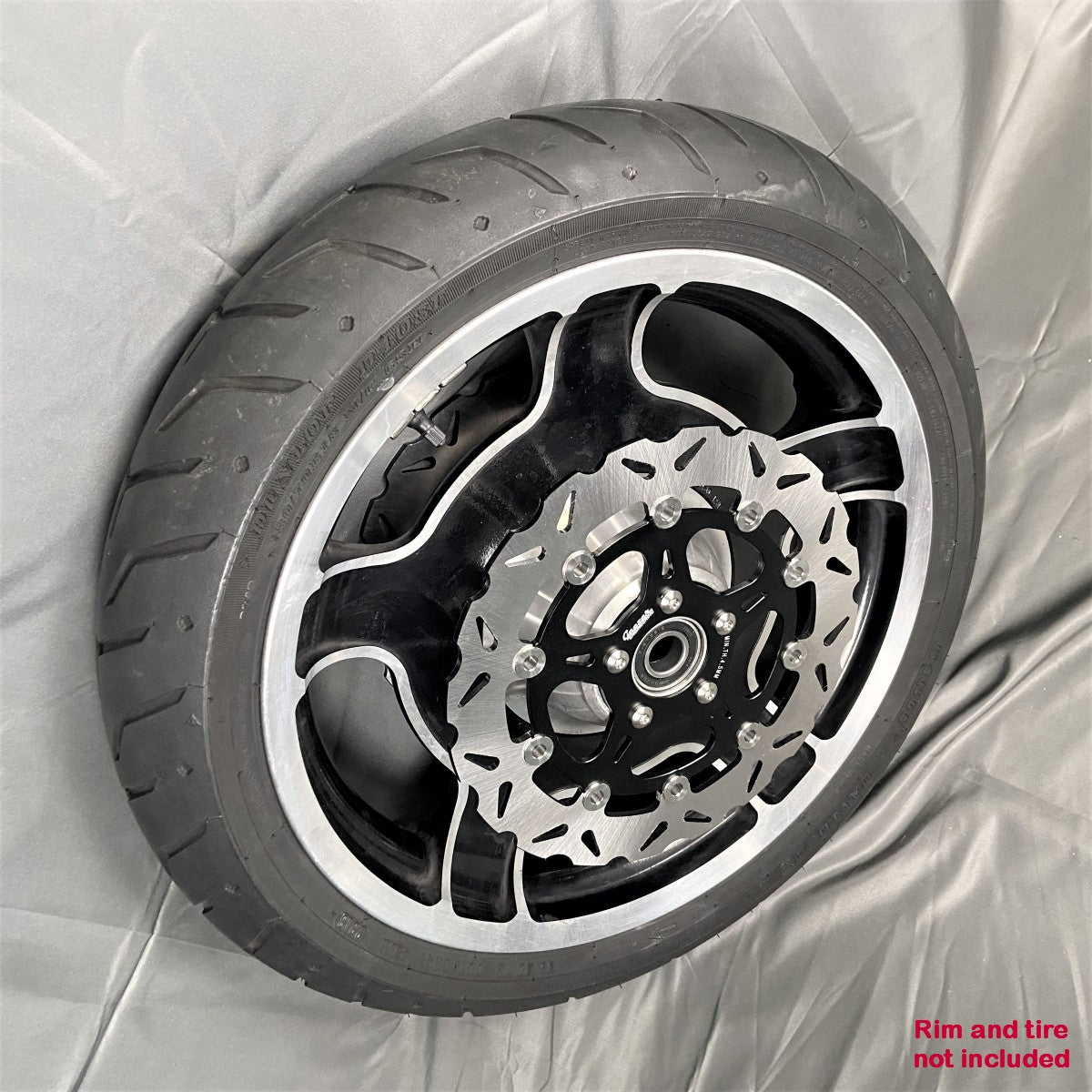 GeezerEngineering Brake Rotor 11.8" - 5-Bolt Hub (installed)