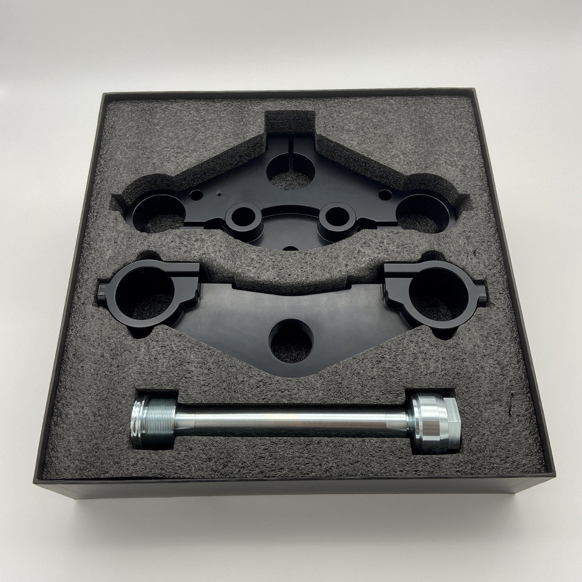 GeezerEngineering 49mm Triple-Tree Conversion Kit (2013 & earlier Touring Models) for Harley