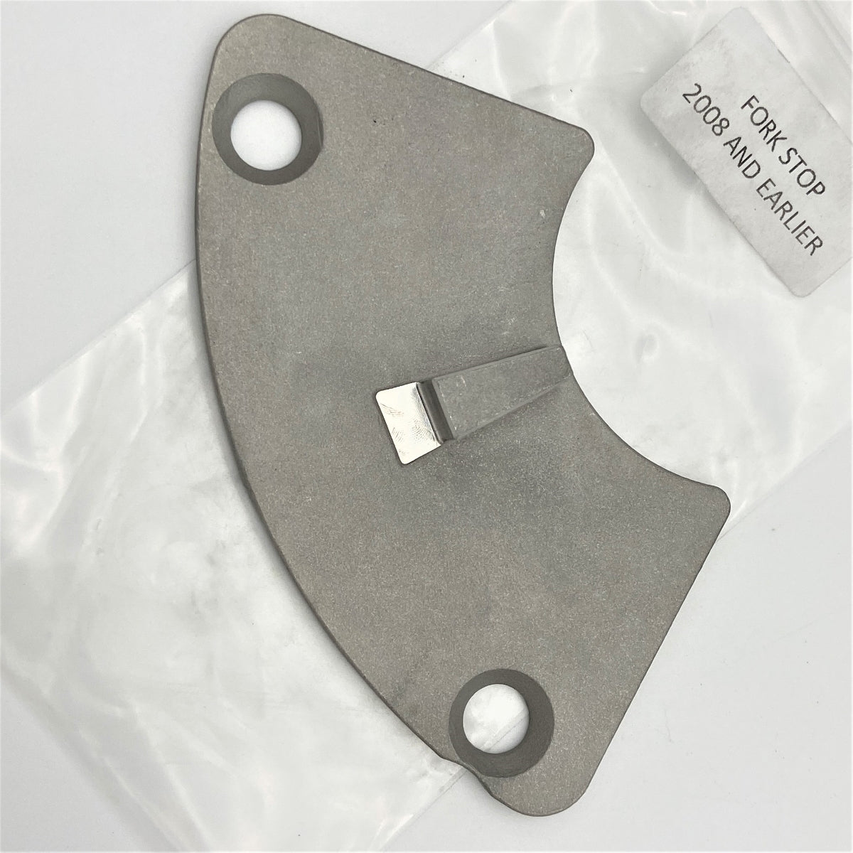 GeezerEngineering 49mm Triple-Tree Conversion Kit (2013 & earlier Touring Models) for Harley (Fork-Stop Tab)