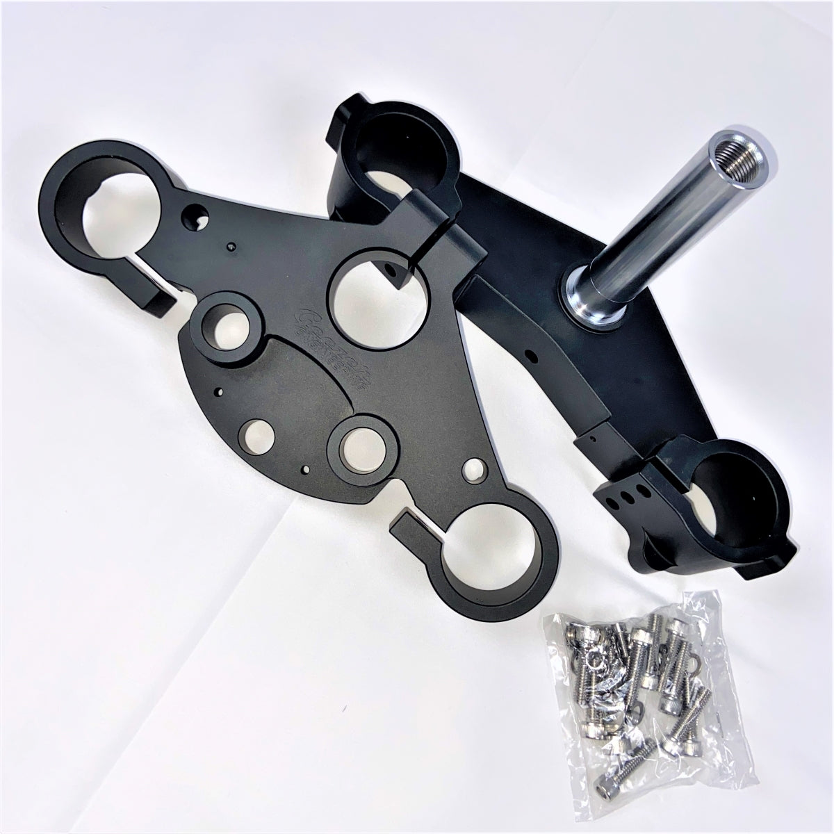 GeezerEngineering Reduced Trail Triple-Tree Kit for Harley 2014 & later Touring Models