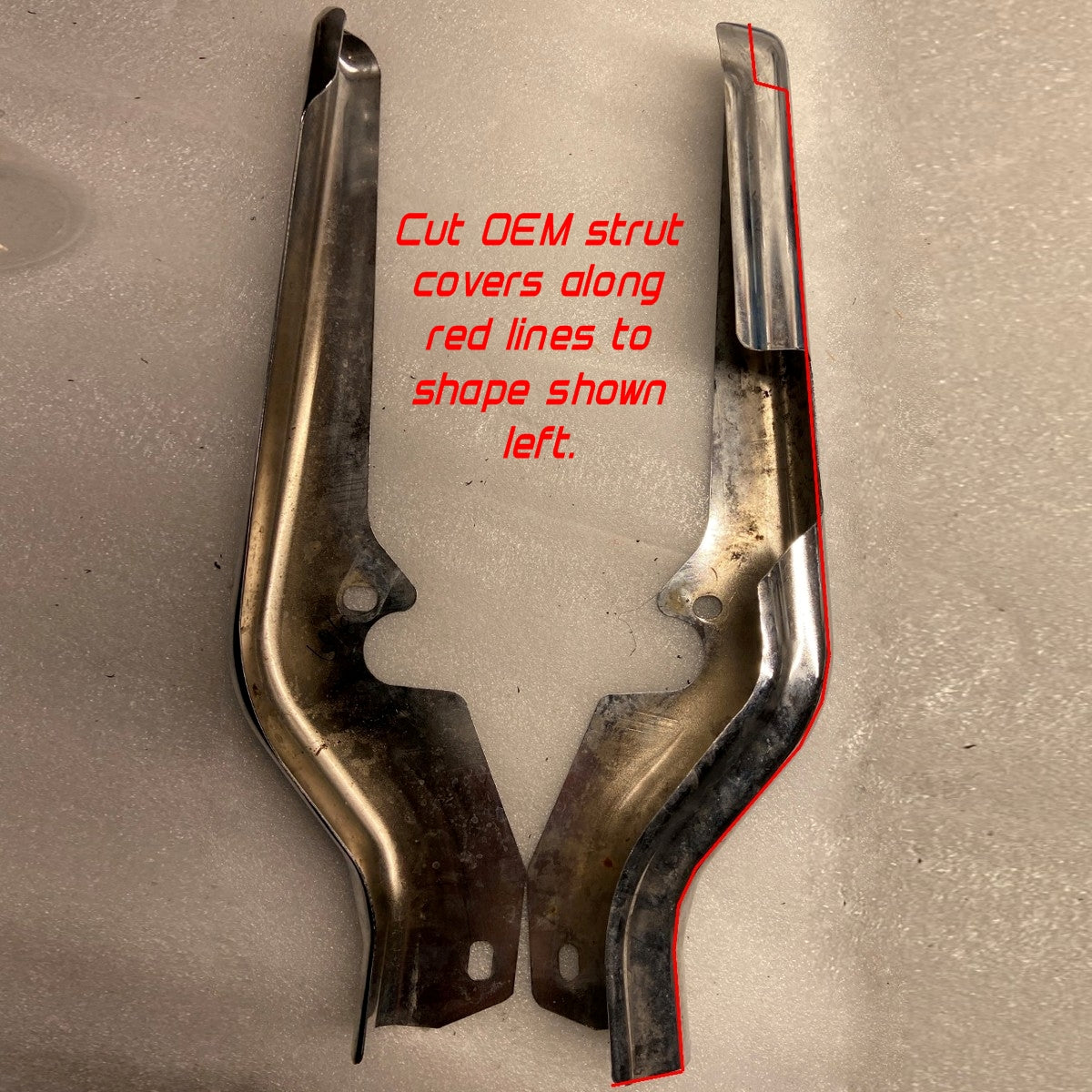 GeezerEngineering Wide Carbon Fiber Fender for 2008 & earlier Harley Touring Models