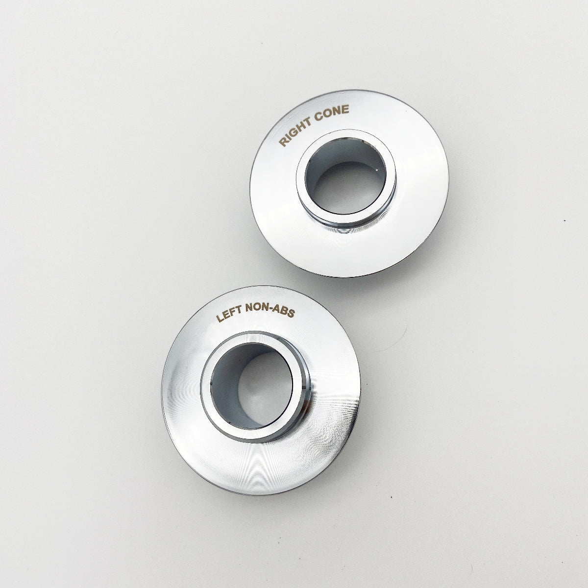 GeezerEngineering Cone Spacers for GeezerEngineering 19" or 21" Wheel or Fork-Slider Kit for Harley