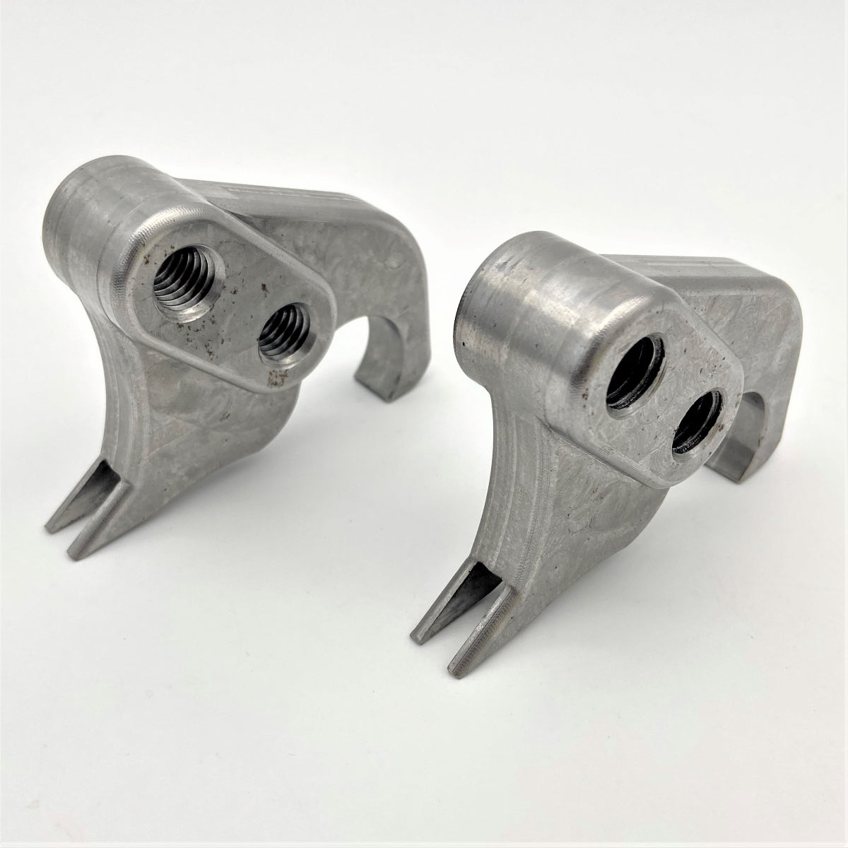 GeezerEngineering Weld-On Shock Mount Risers for Harley