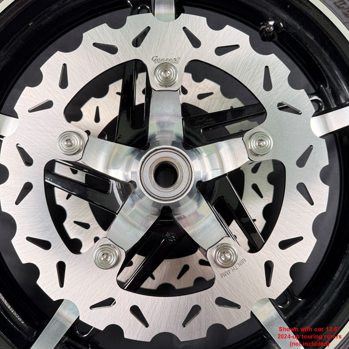 NEW DESIGN! GR5 Titanium Rotor Bolts for spoke mount wheels