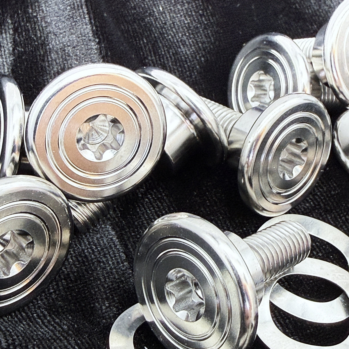 NEW DESIGN! GR5 Titanium Rotor Bolts for spoke mount wheels