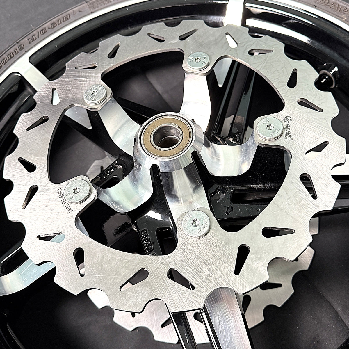 NEW - JUST IN! 12.6" spoke-mounted front and 11.8" rear Performance Brake Rotor kit for Touring models