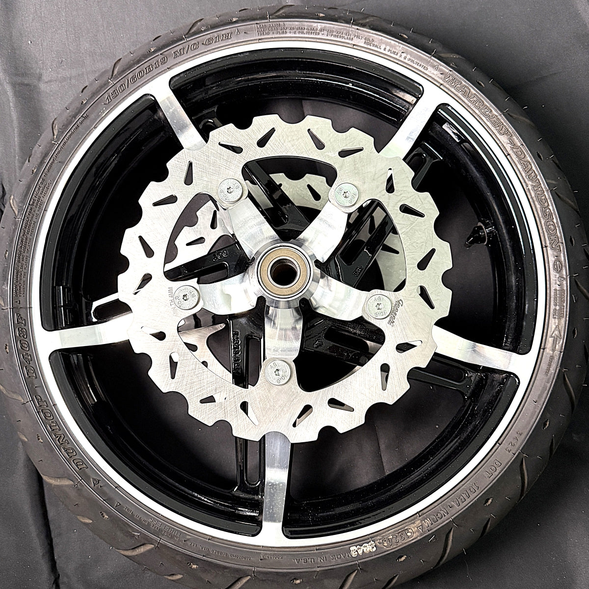 NEW - JUST IN! 12.6" spoke-mounted front and 11.8" rear Performance Brake Rotor kit for Touring models