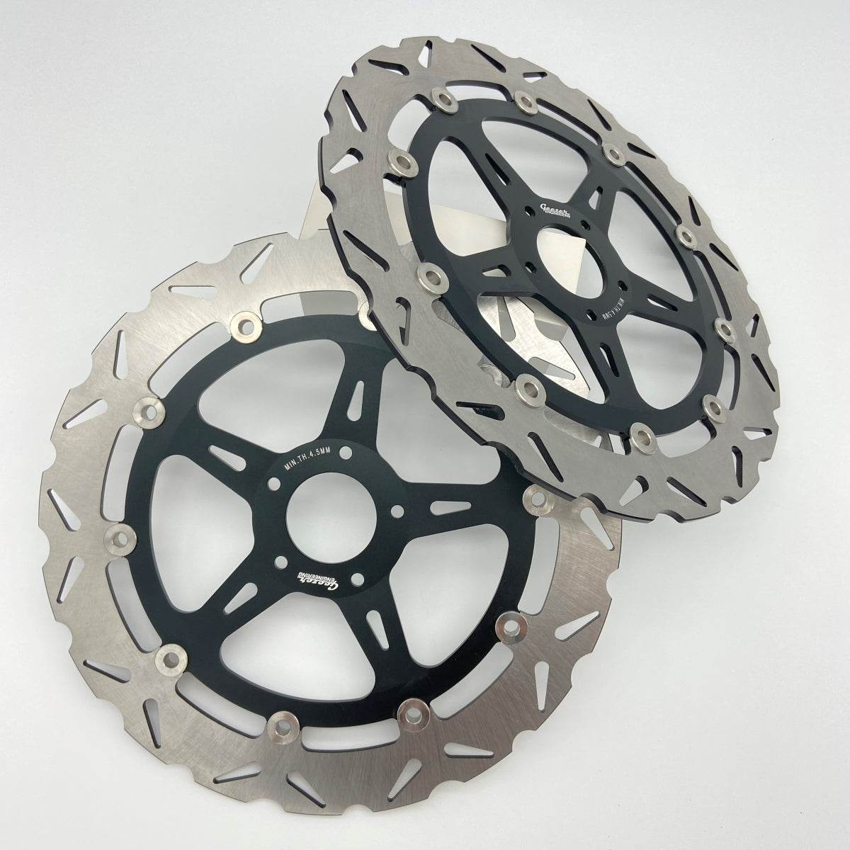 Hub Style Rotor 14-inch 5-Bolt Hub Floating Brake Rotors with standoffs - designed for