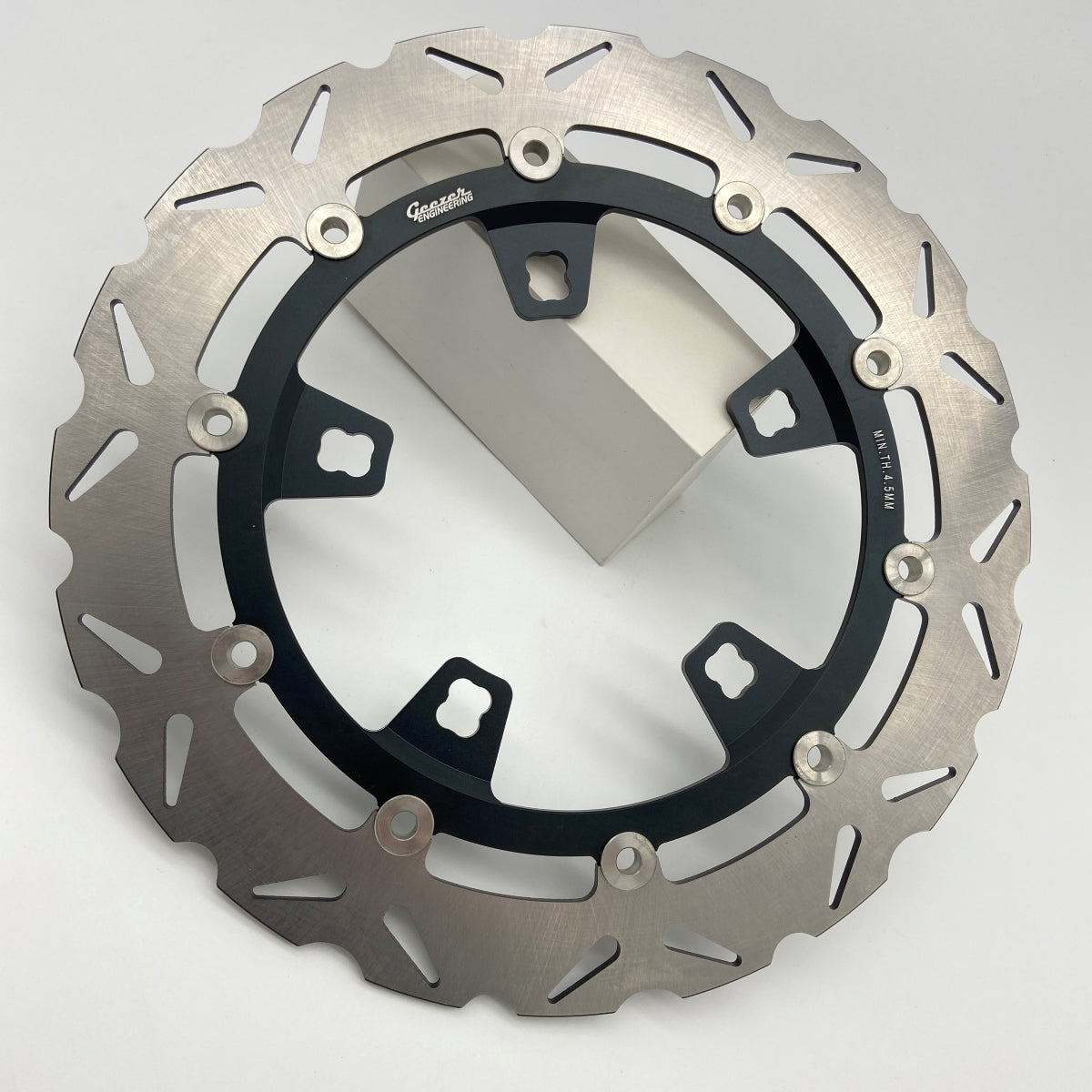 14-inch Floating Brake Rotor for 'Enforcer' style front wheels; inverted forks with RADIAL calipers only