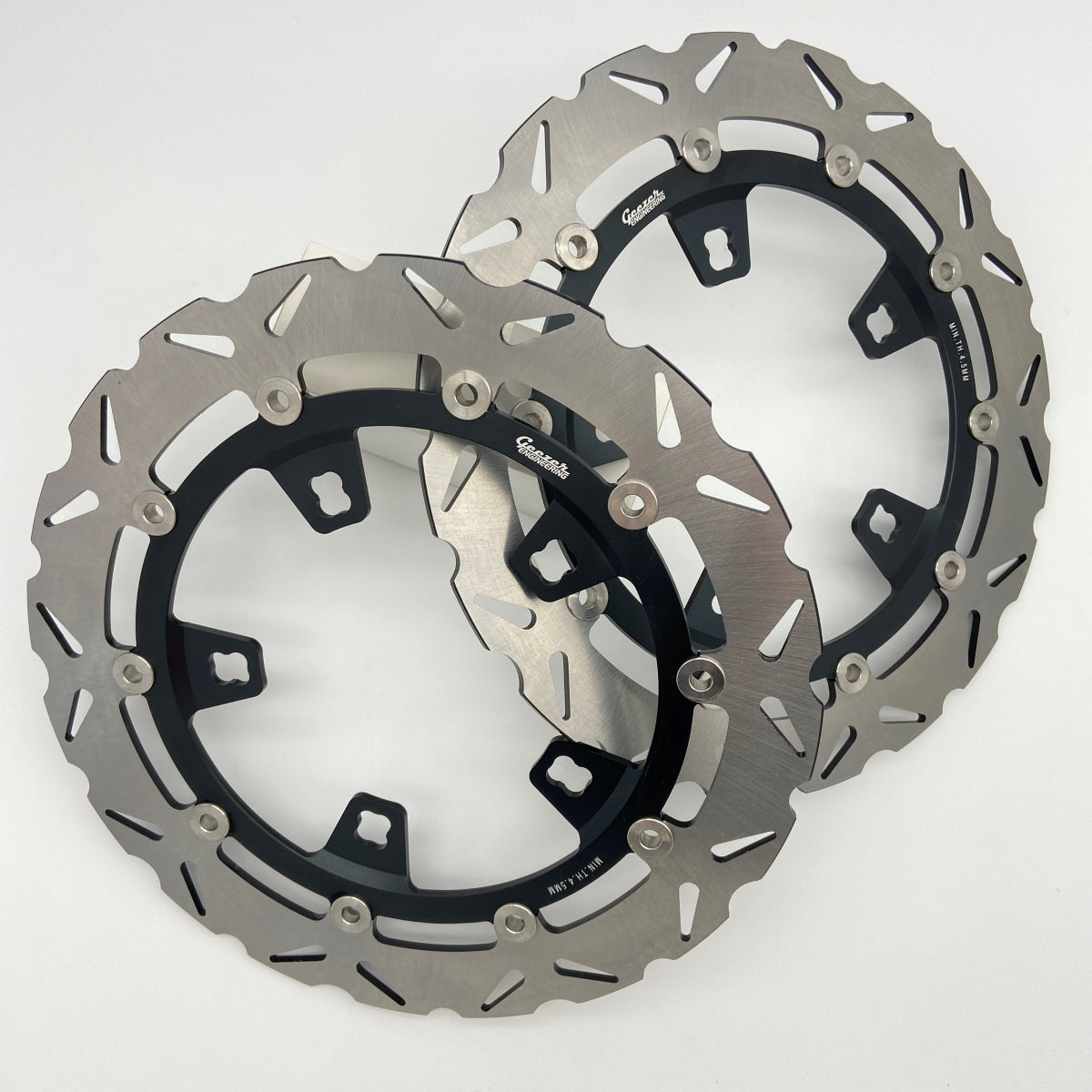 14-inch Enforcer Style Floating Brake Rotors, 2 x front - PLEASE EMAIL