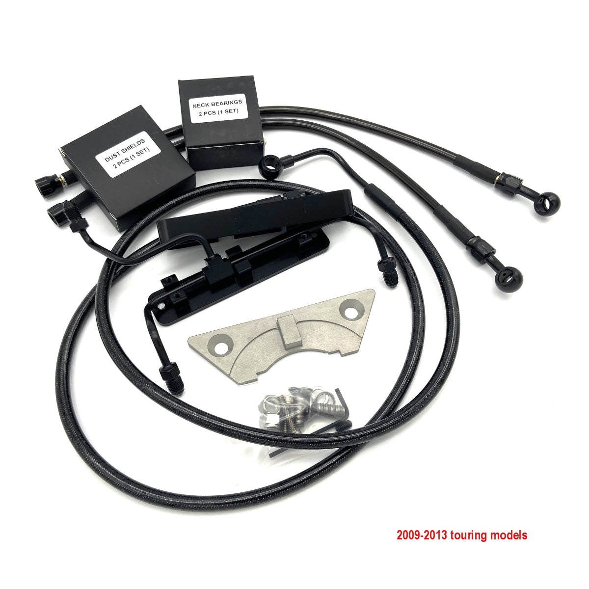 ABS variable Brake Line Kit Harley touring with increased ride height