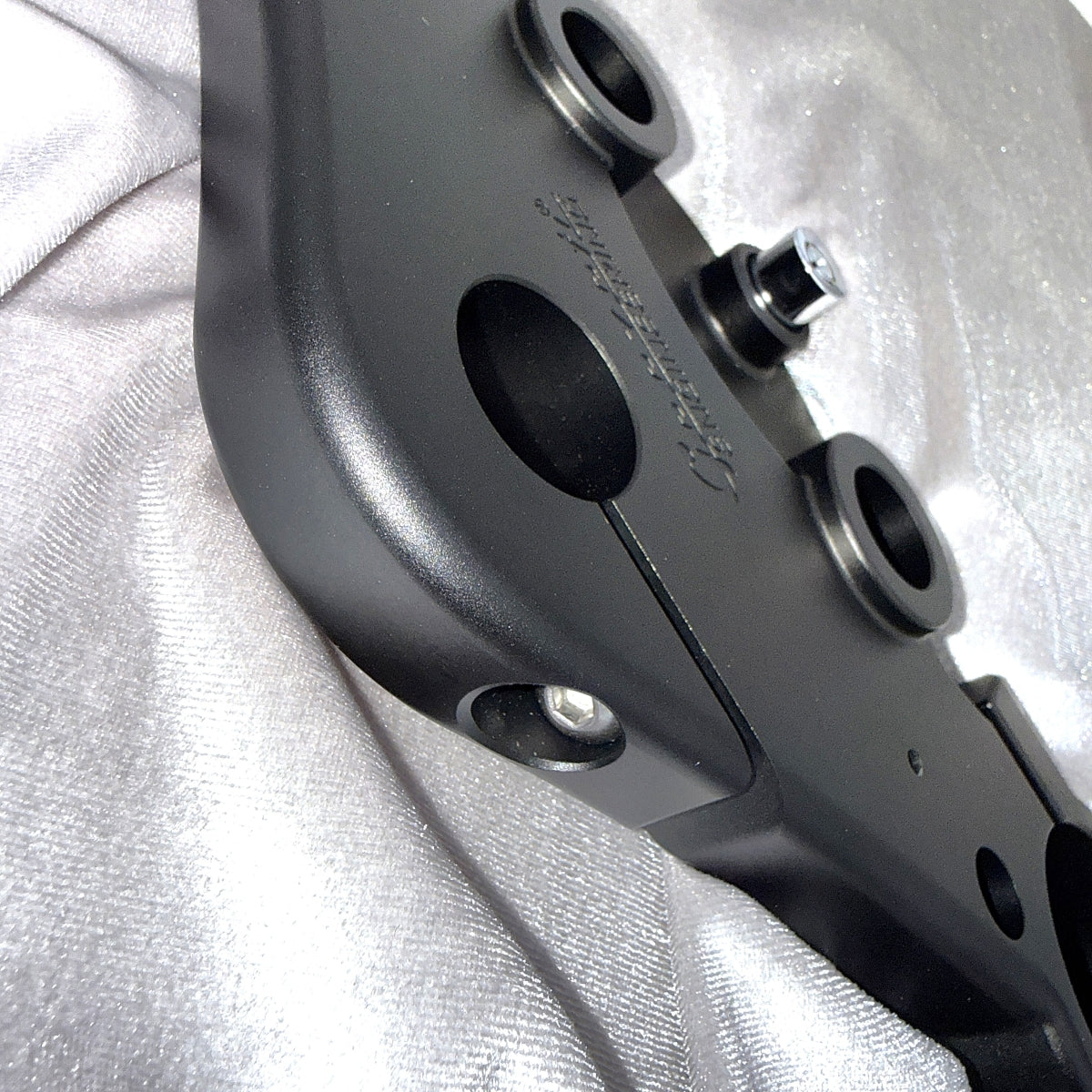 NEW!! Top triple tree with PUSH FORK LOCK for GeezerEngineering reduced trail and 49mm conversion kits