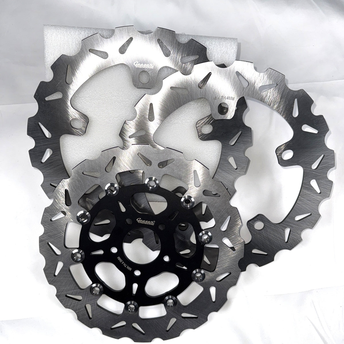 NEW - JUST IN! 12.6" spoke-mounted front and 11.8" rear Performance Brake Rotor kit for Touring models