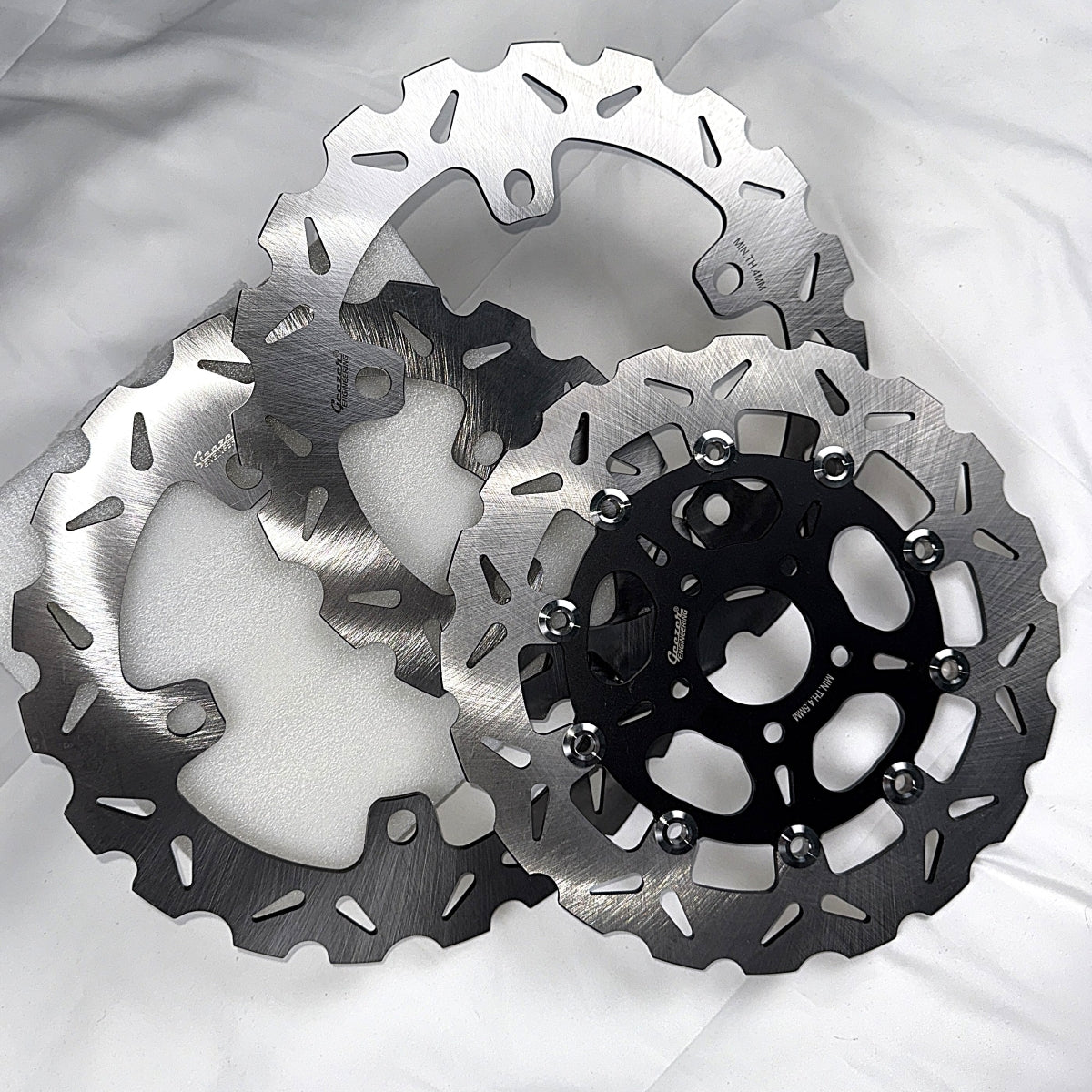 NEW - JUST IN! 12.6" spoke-mounted front and 11.8" rear Performance Brake Rotor kit for Touring models