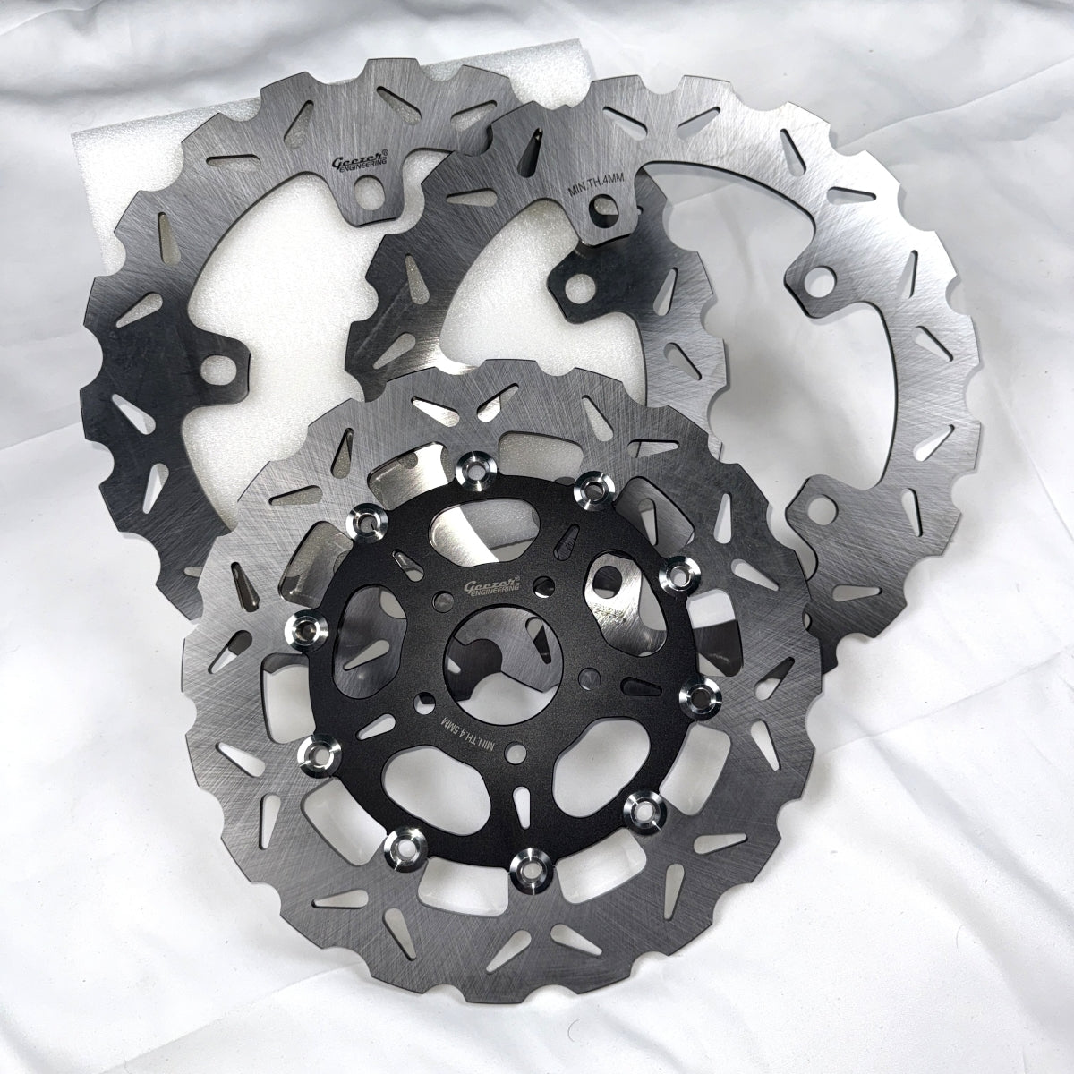 NEW - JUST IN! 12.6" spoke-mounted front and 11.8" rear Performance Brake Rotor kit for Touring models