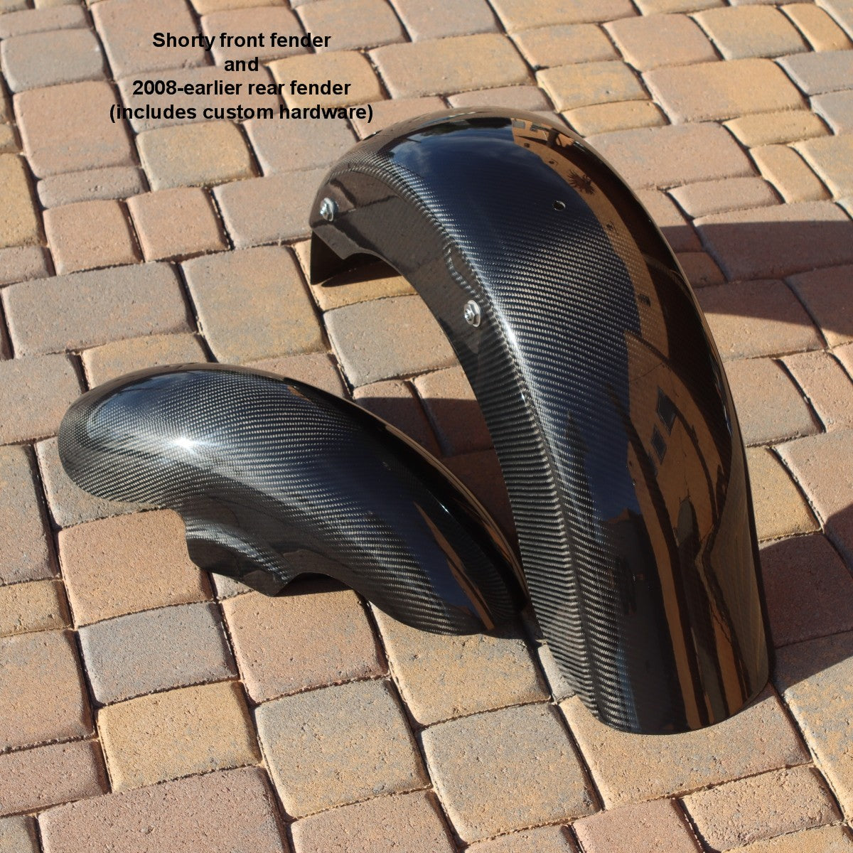 Bundle Saver: Carbon Fiber front & rear fender for Harley touring models!