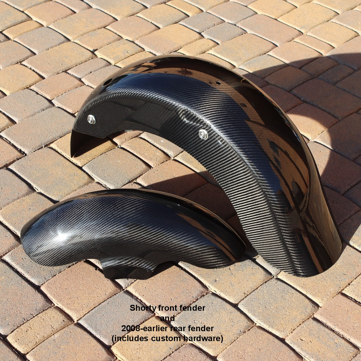 Bundle Saver: Carbon Fiber front & rear fender for Harley touring models!