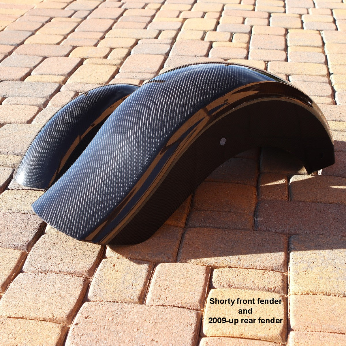 Bundle Saver: Carbon Fiber front & rear fender for Harley touring mode