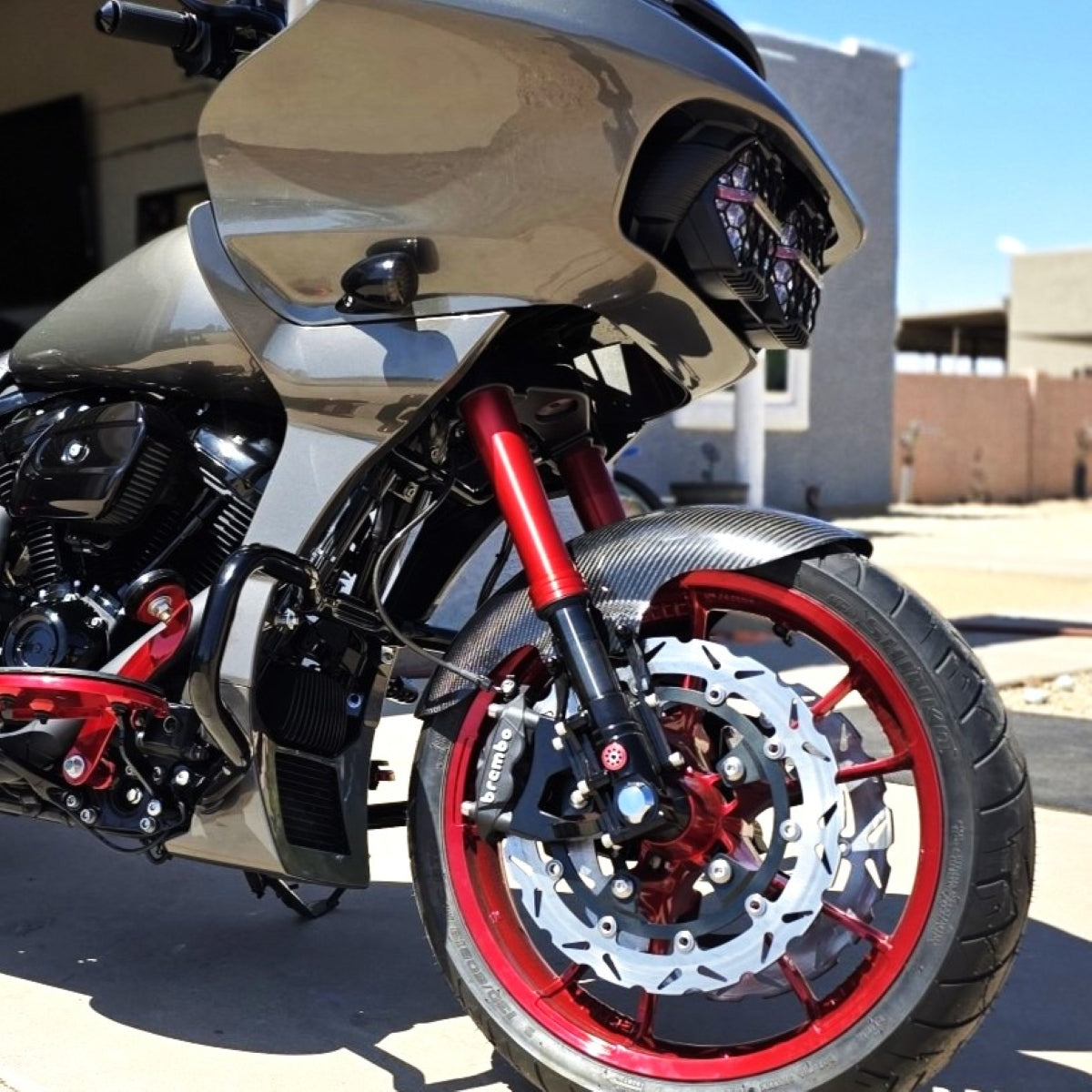 Bundle Saver: Carbon Fiber front & rear fender for Harley touring models!