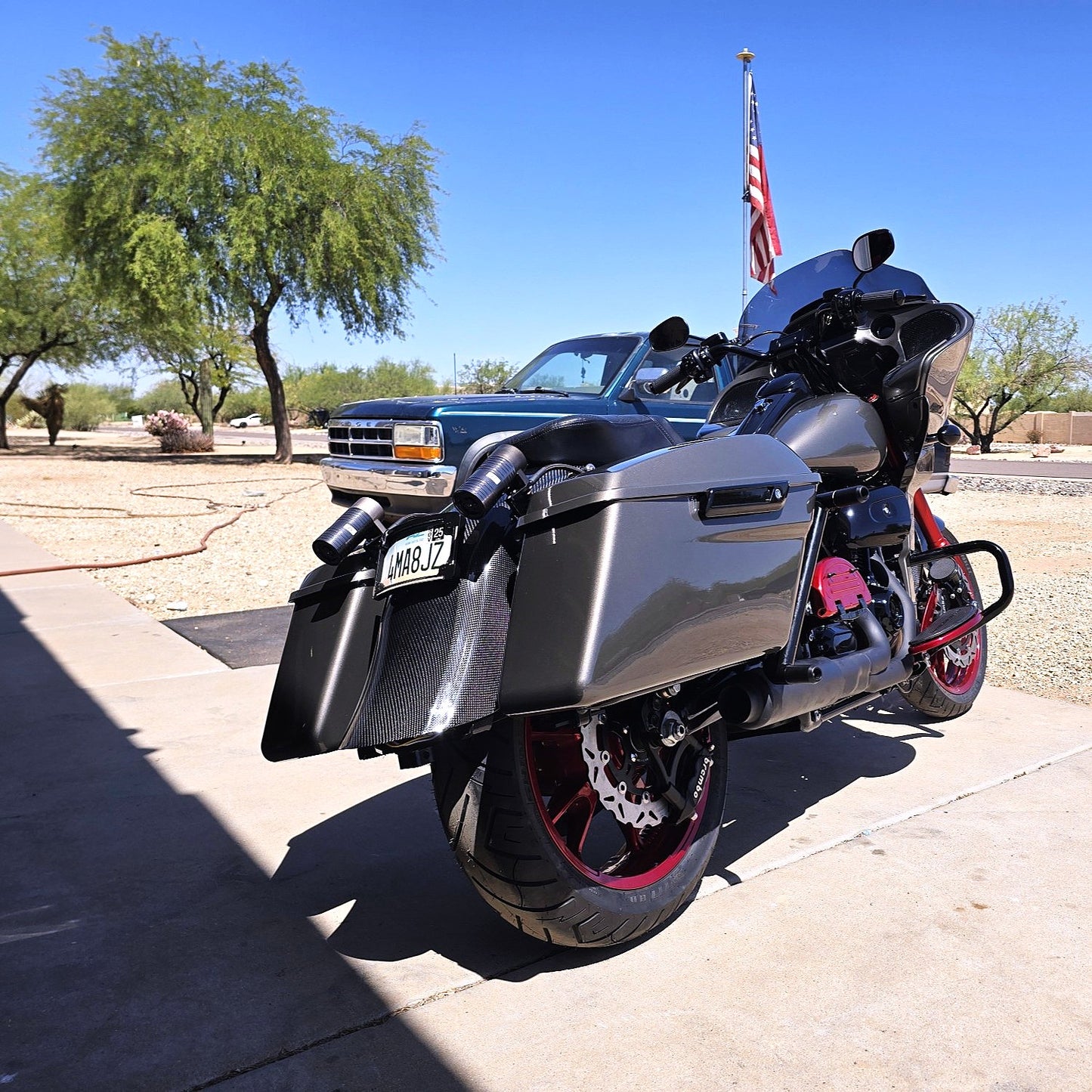 Bundle Saver: Carbon Fiber front & rear fender for Harley touring models!