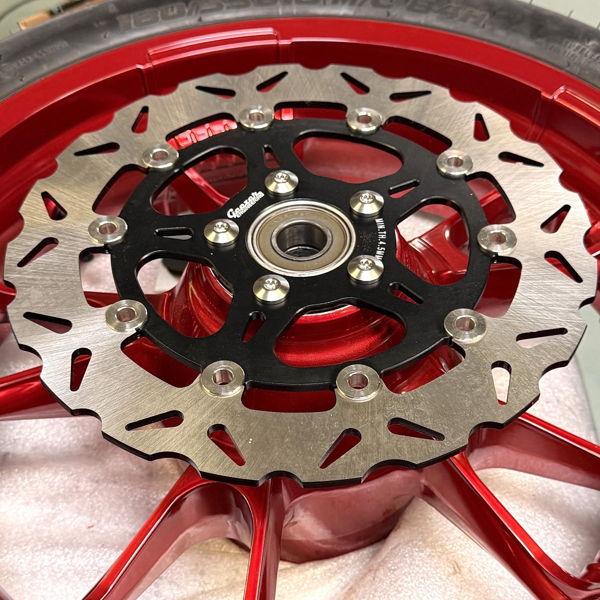 NEW DESIGN! GR5 Titanium Rotor Bolts for spoke mount wheels