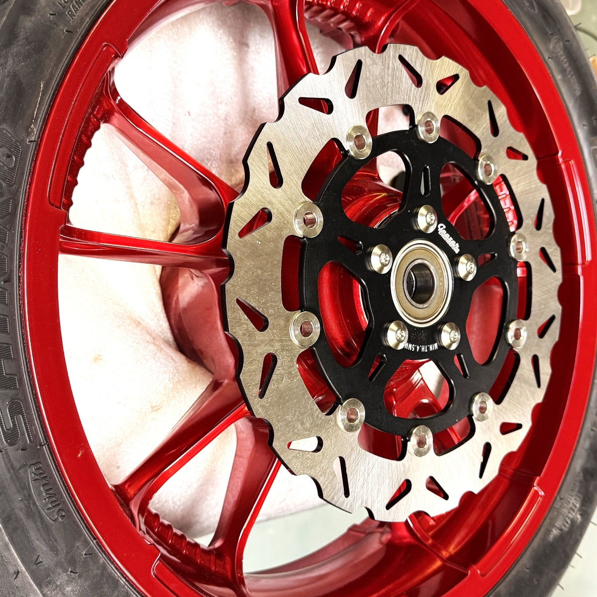 NEW DESIGN! GR5 Titanium Rotor Bolts for spoke mount wheels