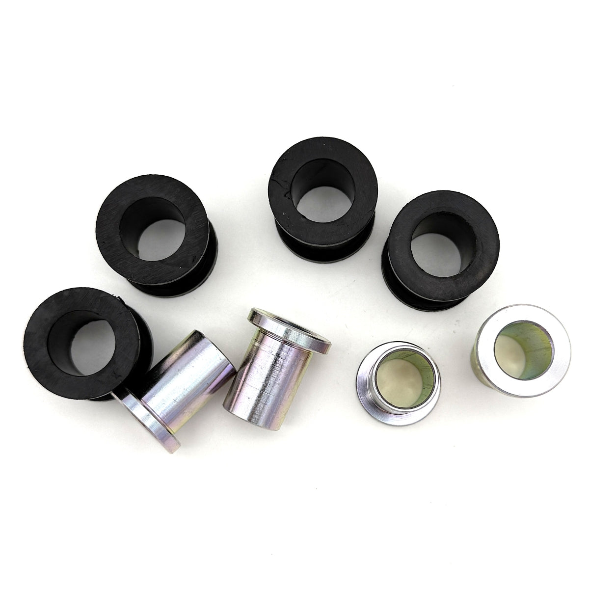 Replacement bushings for GeezerEngineering nitrogen shocks