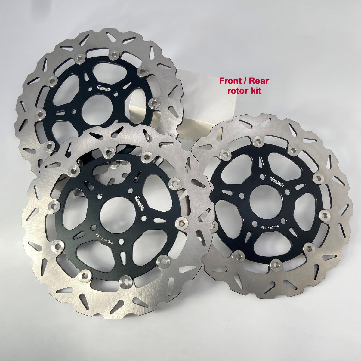 Performance Floating Brake Rotors - hub-mounted - 11.8