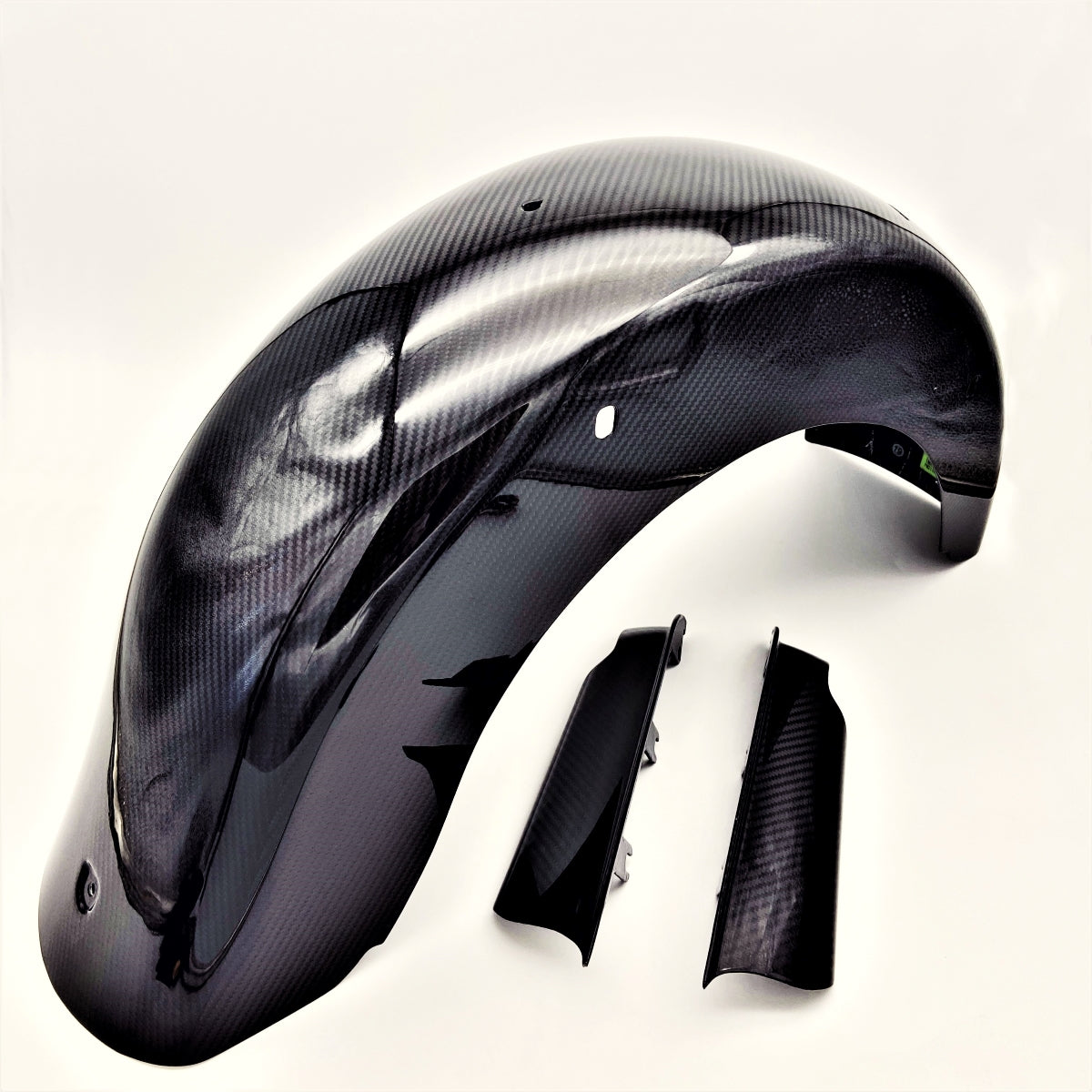 GeezerEngineering Wide Carbon Fiber Fender for 2008 & earlier Harley Touring Models