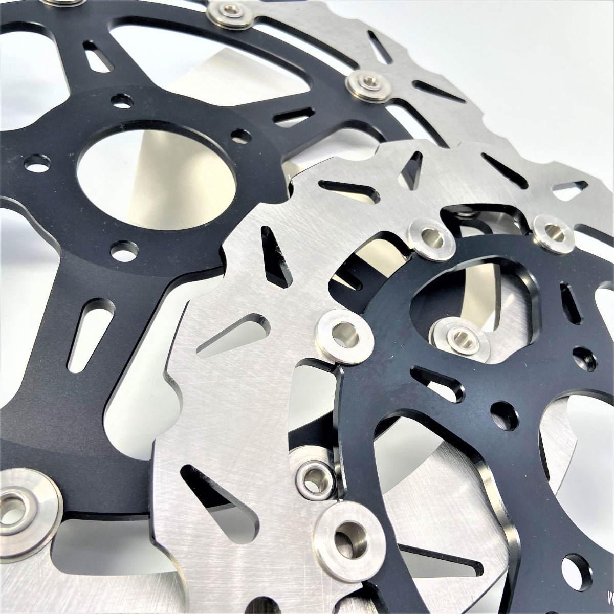Hub Style Rotor 13-inch 5-Bolt Hub Floating Brake Rotor for inverted forks with RADIAL