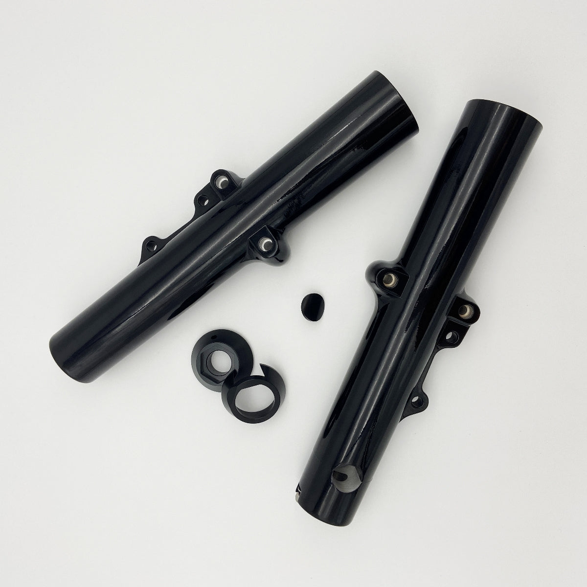 GeezerEngineering Triple-Tree, Fork-Slider Kit 49mm for Harley 2013 & earlier Touring (Fork-Sliders)
